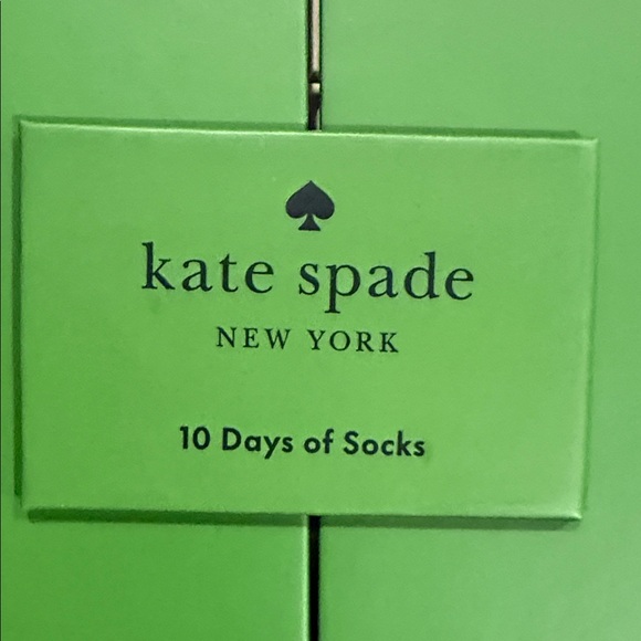 Kate Spade Multicolor 10 Days of Sock with Gift Box 🎁 - Picture 3 of 5